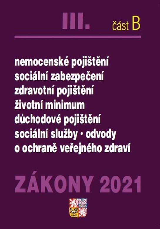 Zákony 2021 III. část B