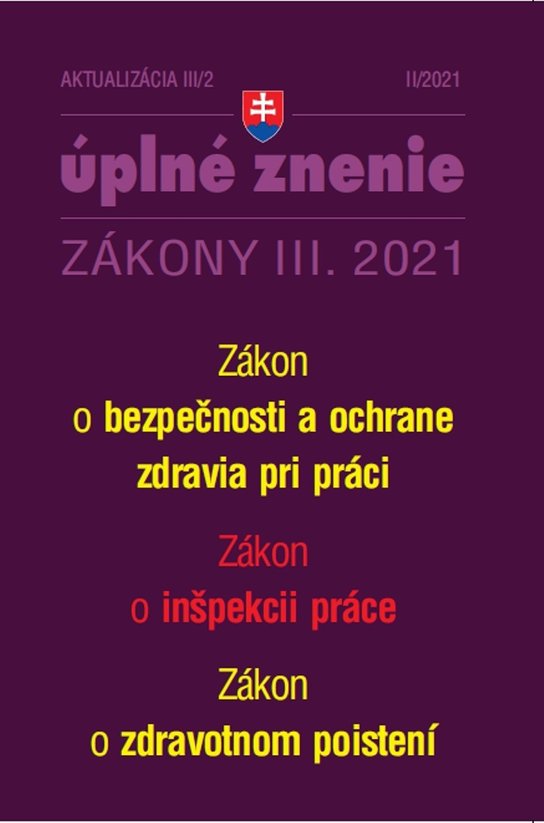 Aktualizácia III/2 2021