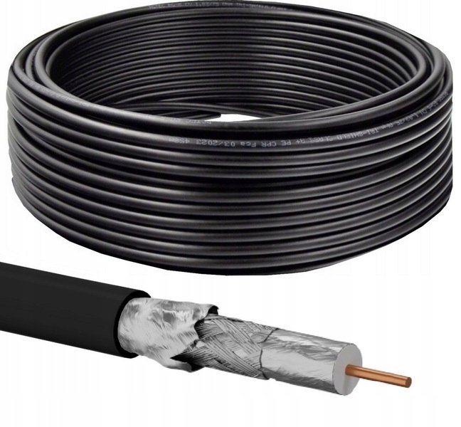 Alantec Koaxiální Kabel Gel Zemnící Kabel Měď 100M