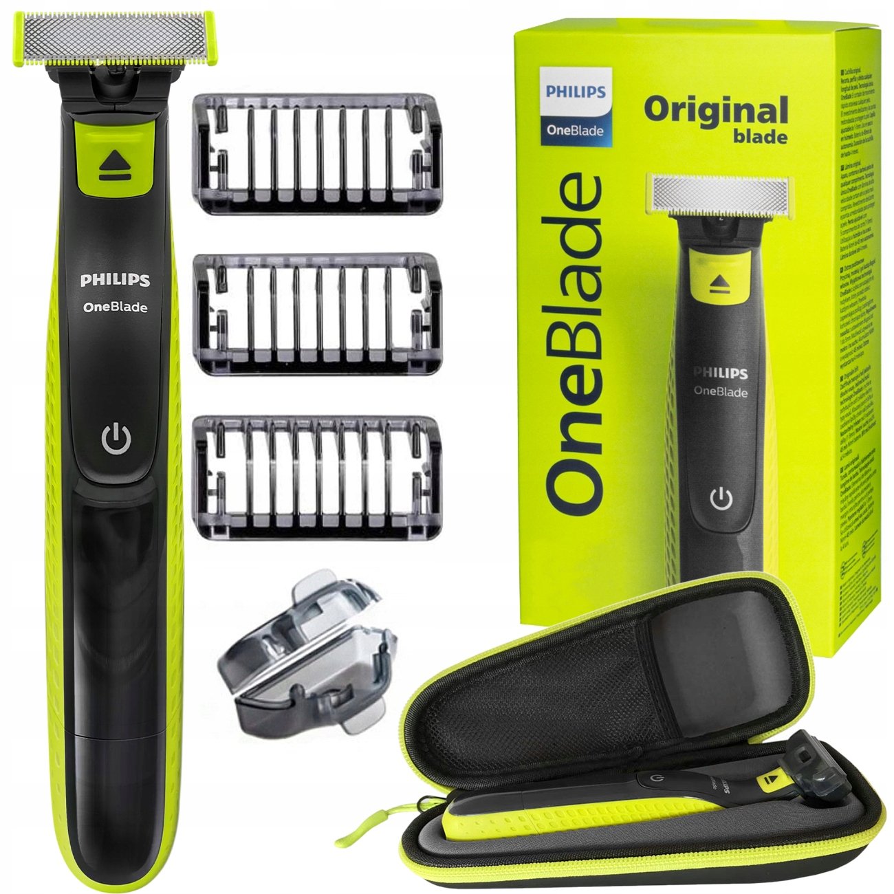 Zastřihovač Vousů Philips Oneblade Pouzdro