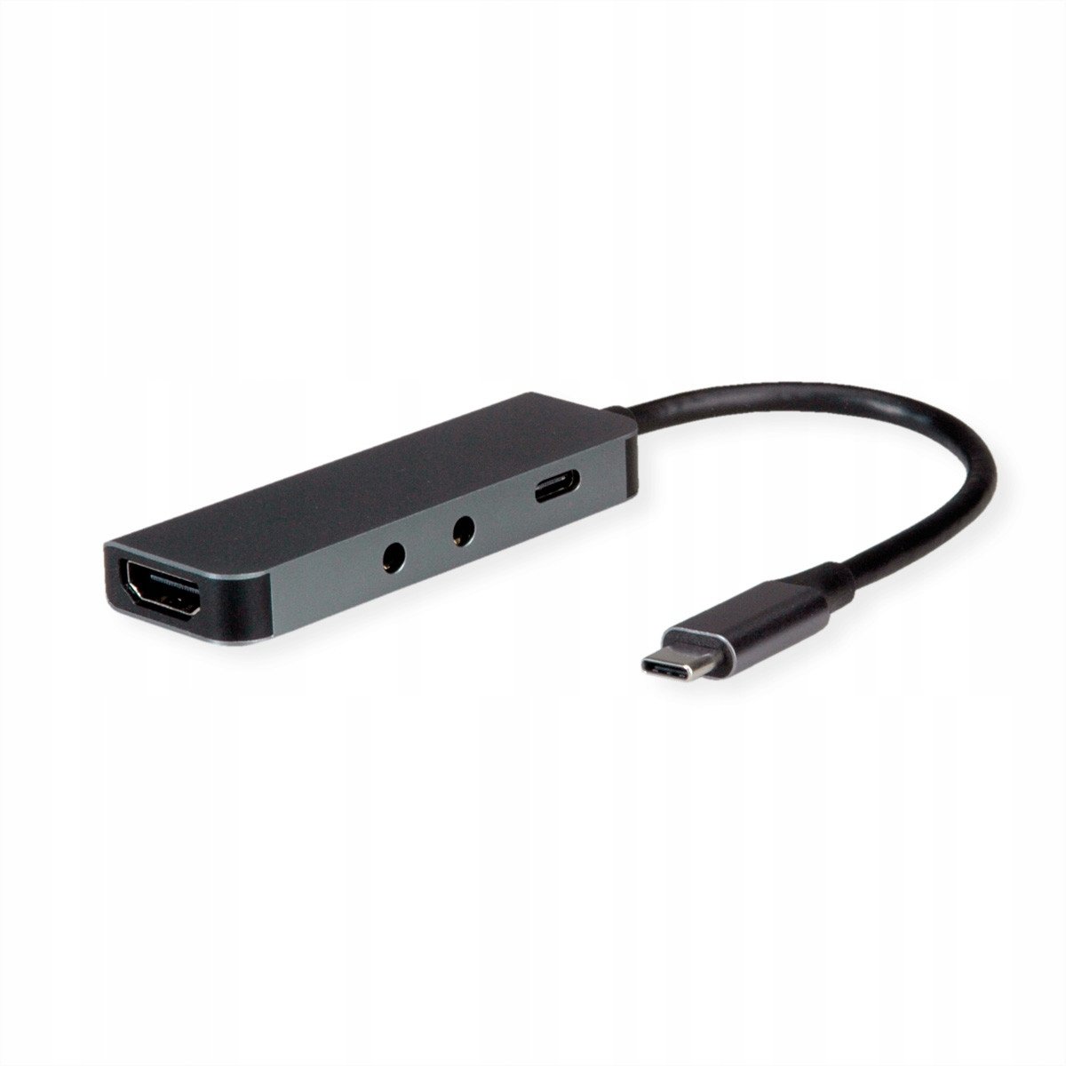 Usb C 4K Hdmi dokovací stanice 2x 3,5mm audio Trrs Trs pro notebook