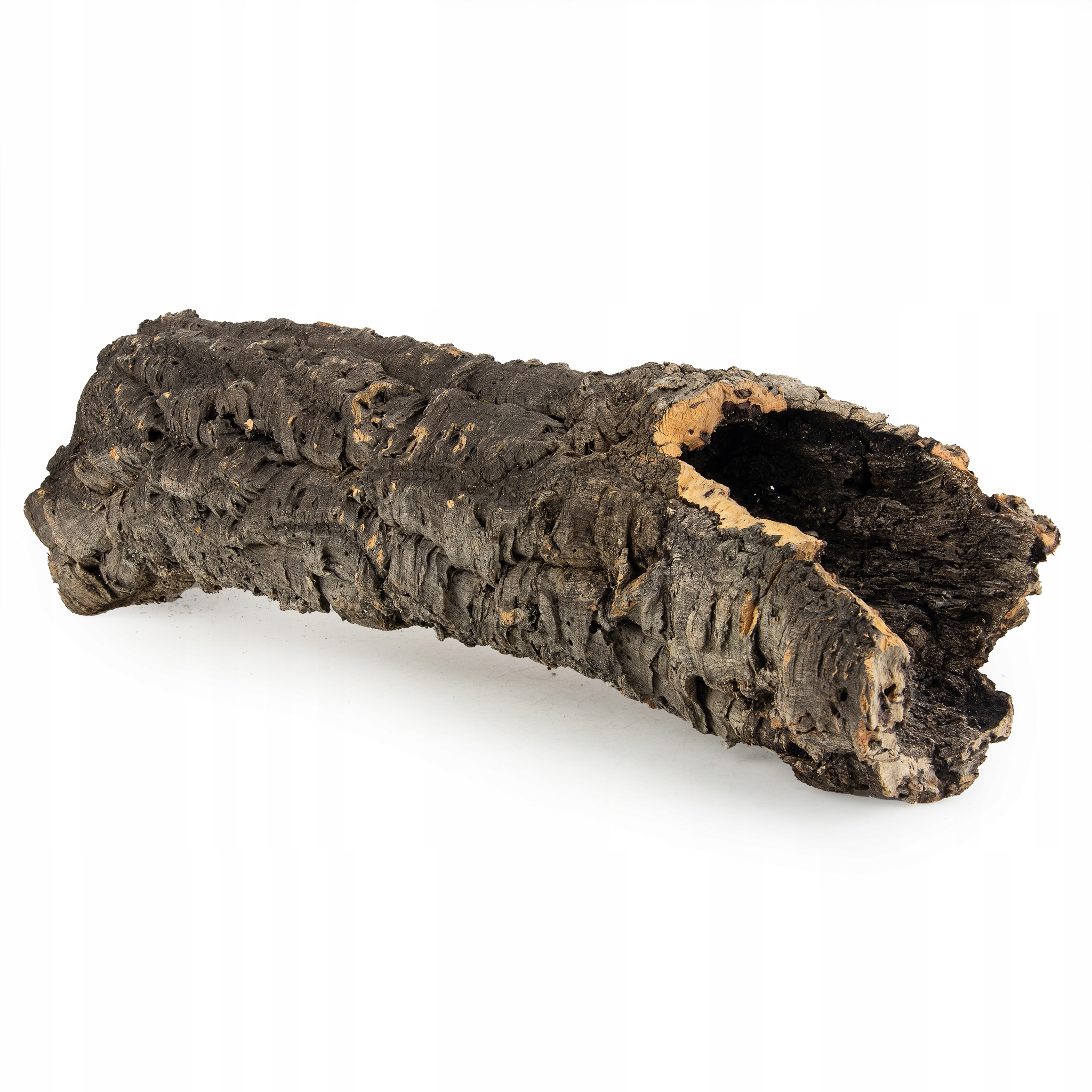 Korková dubová kůra Přírodní Dekorativní pro Terárium Velký Exemplář 60x17cm