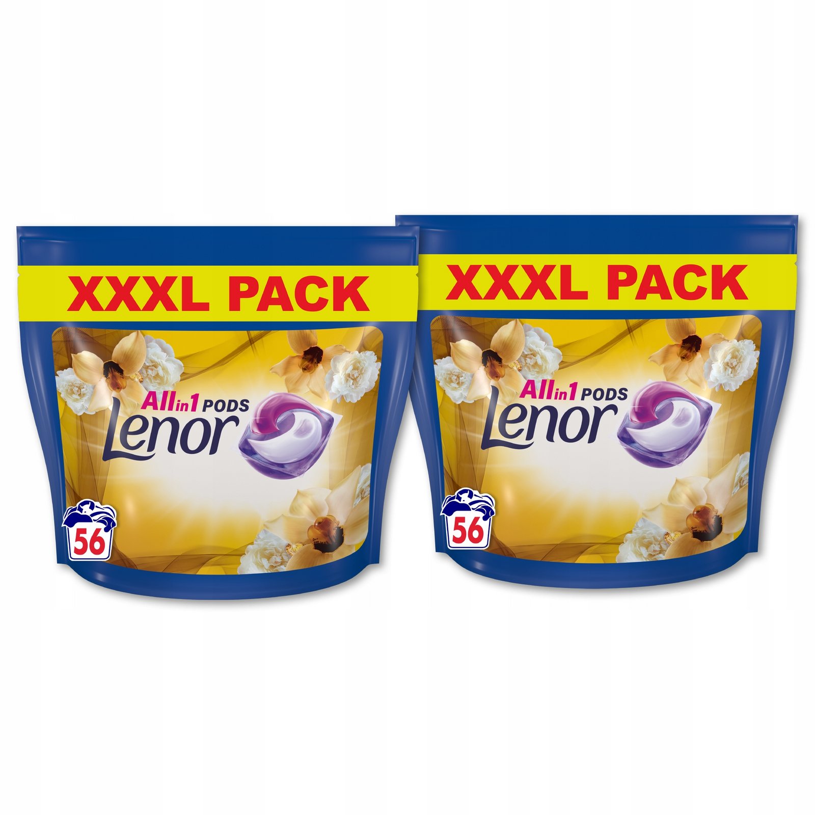 Lenor Kapsle Na Praní Gold Orchid 112 ks XXXL