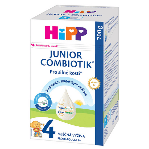 HiPP 4 Junior Combiotik mléčná výživa 700g - balení 2 ks