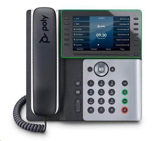 Poly Edge E550 IP telefon, PoE