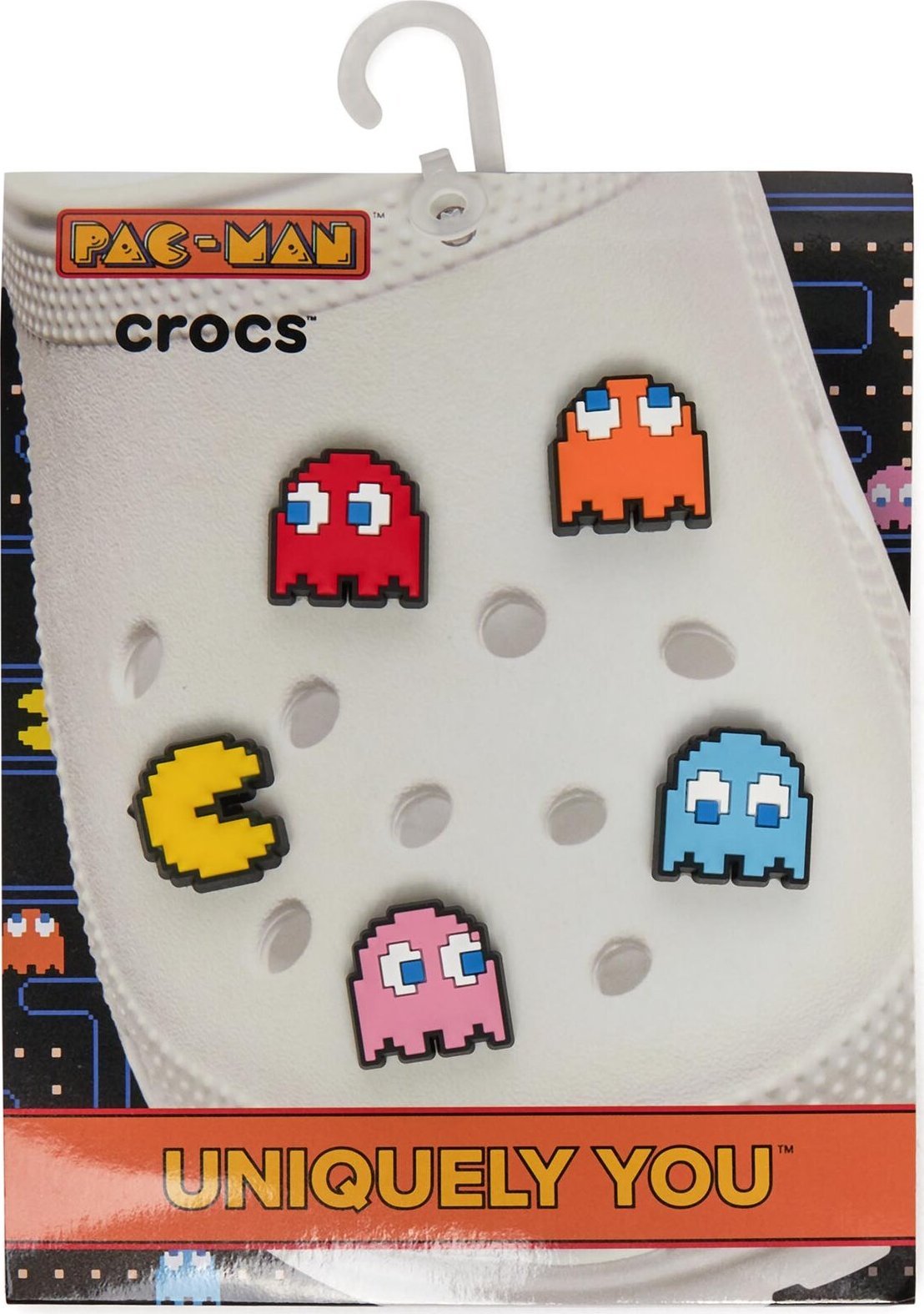 Ozdoba na obuv Crocs Jibbitz Pac Man 5Pck 10007700 Multicolor