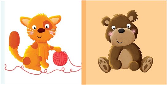 Detská knižka Mačka Medveď