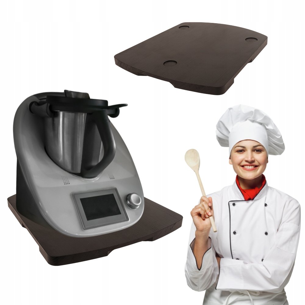 Dřevěný Černý Podstavec Pod Thermomix Termomix Tm 5 Tm 6