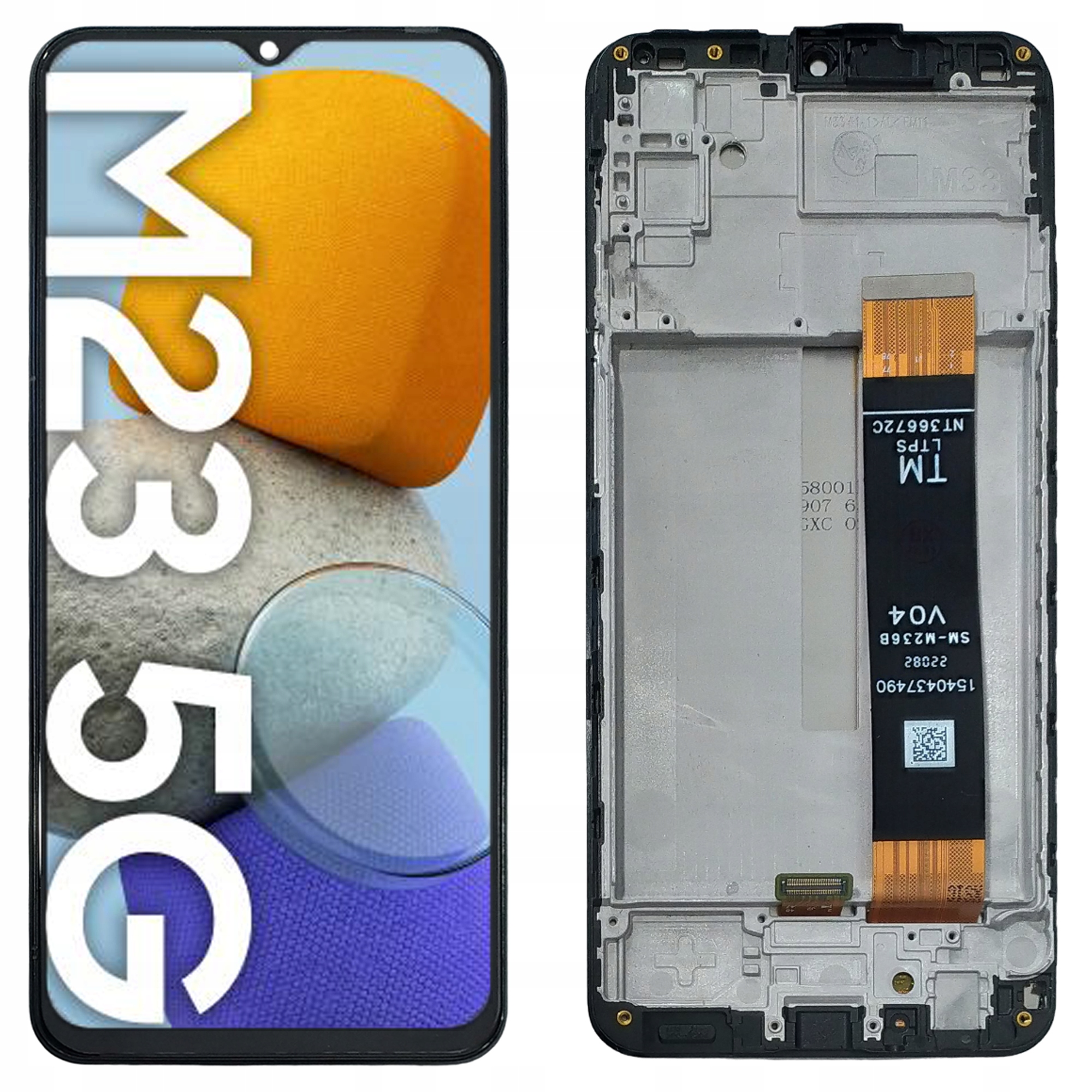 LCD Displej Pro Samsung M23 5G Rámeček