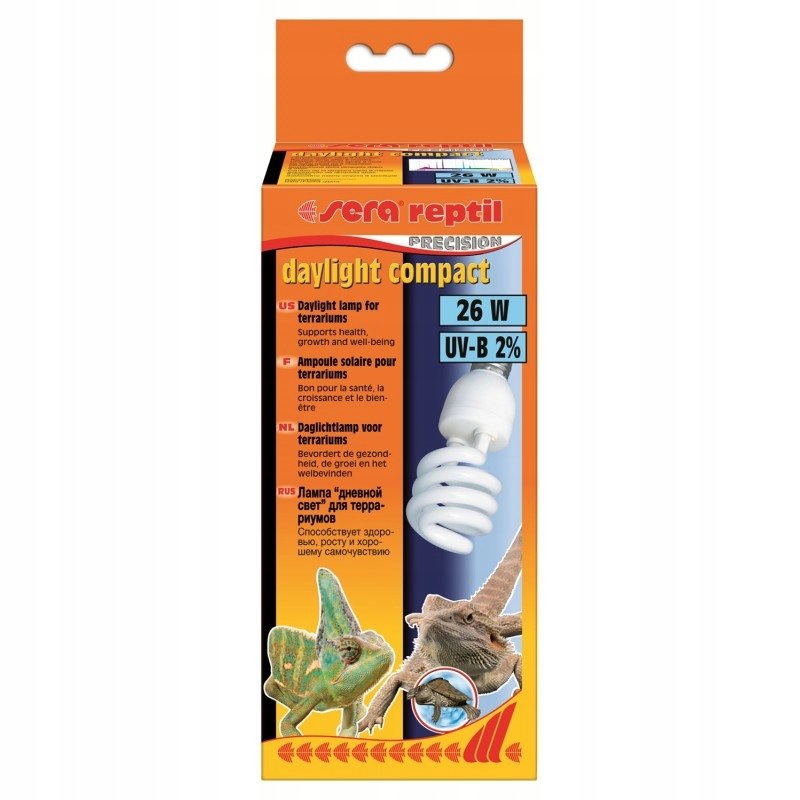 Žárovka Reptil daylight compact 2 % Uv-b 26 W
