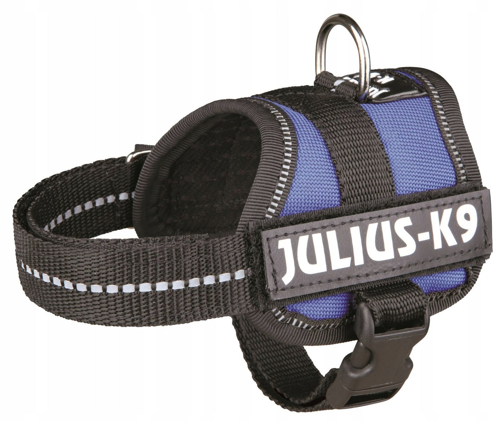 Postroj Julius-K9 , Baby 1/XS: 30–40 cm,modrý