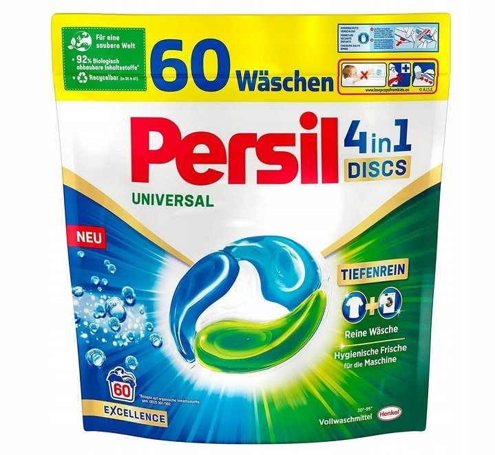 Univerzální prací kapsle Persil Universal 60 ks z Německa
