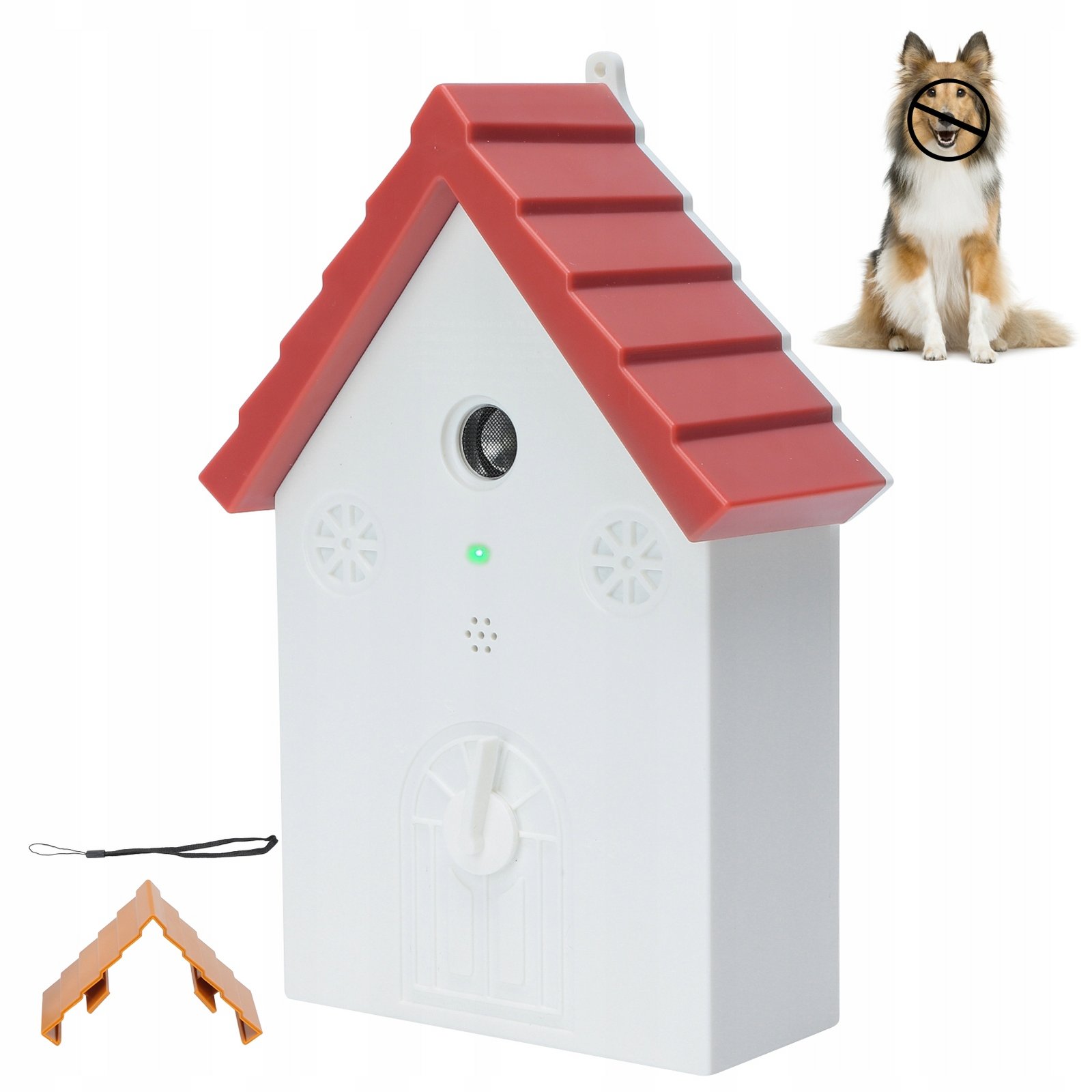 Bezdrátová Protištěkací Stanice Odpuzovač 12X4,3X18 CM