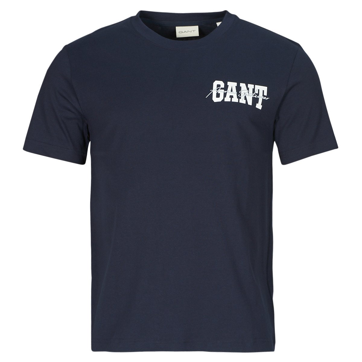 Gant  ARCH SCRIPT SS T-SHIRT  Tmavě modrá