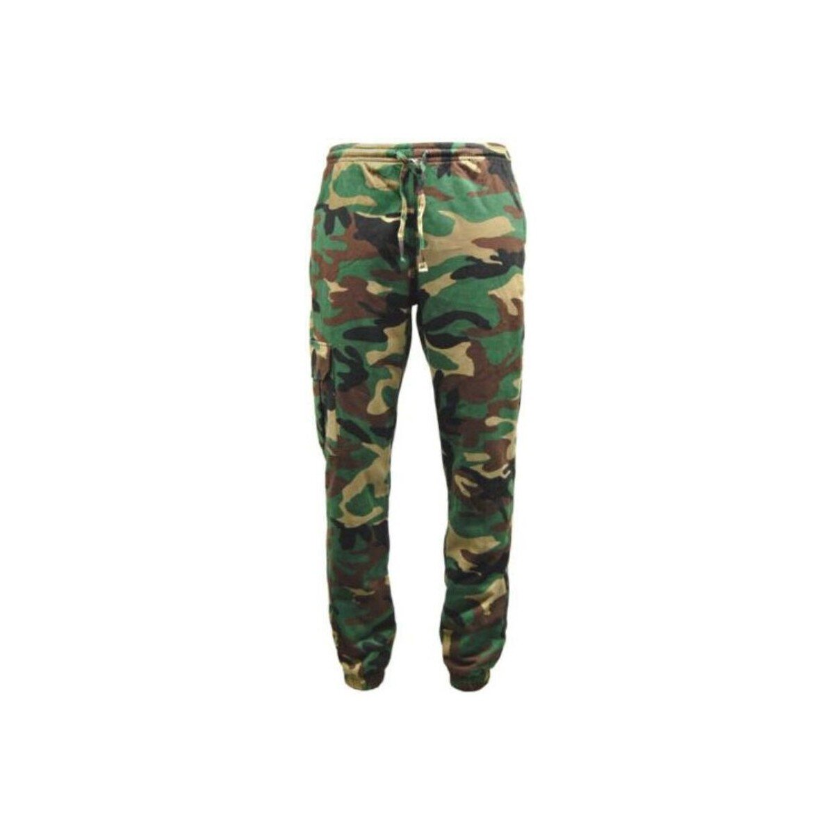 Game  Pánské teplákové camo jogger kalhoty Temple Woodland  Khaki