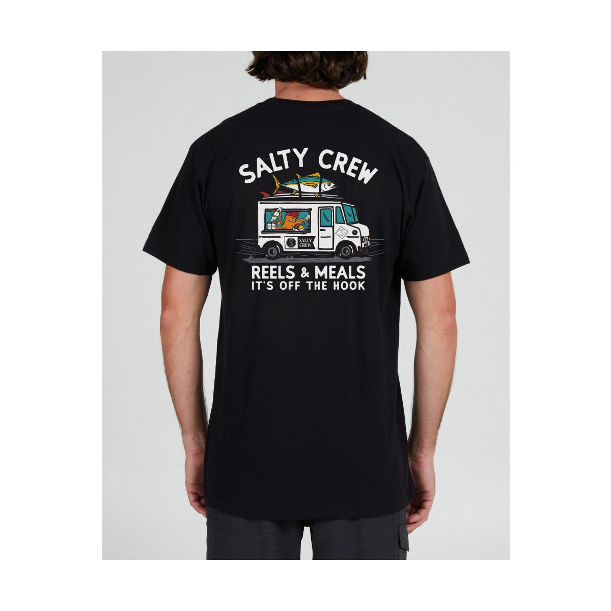 Salty Crew  Reels   meals premium s/s tee  Černá
