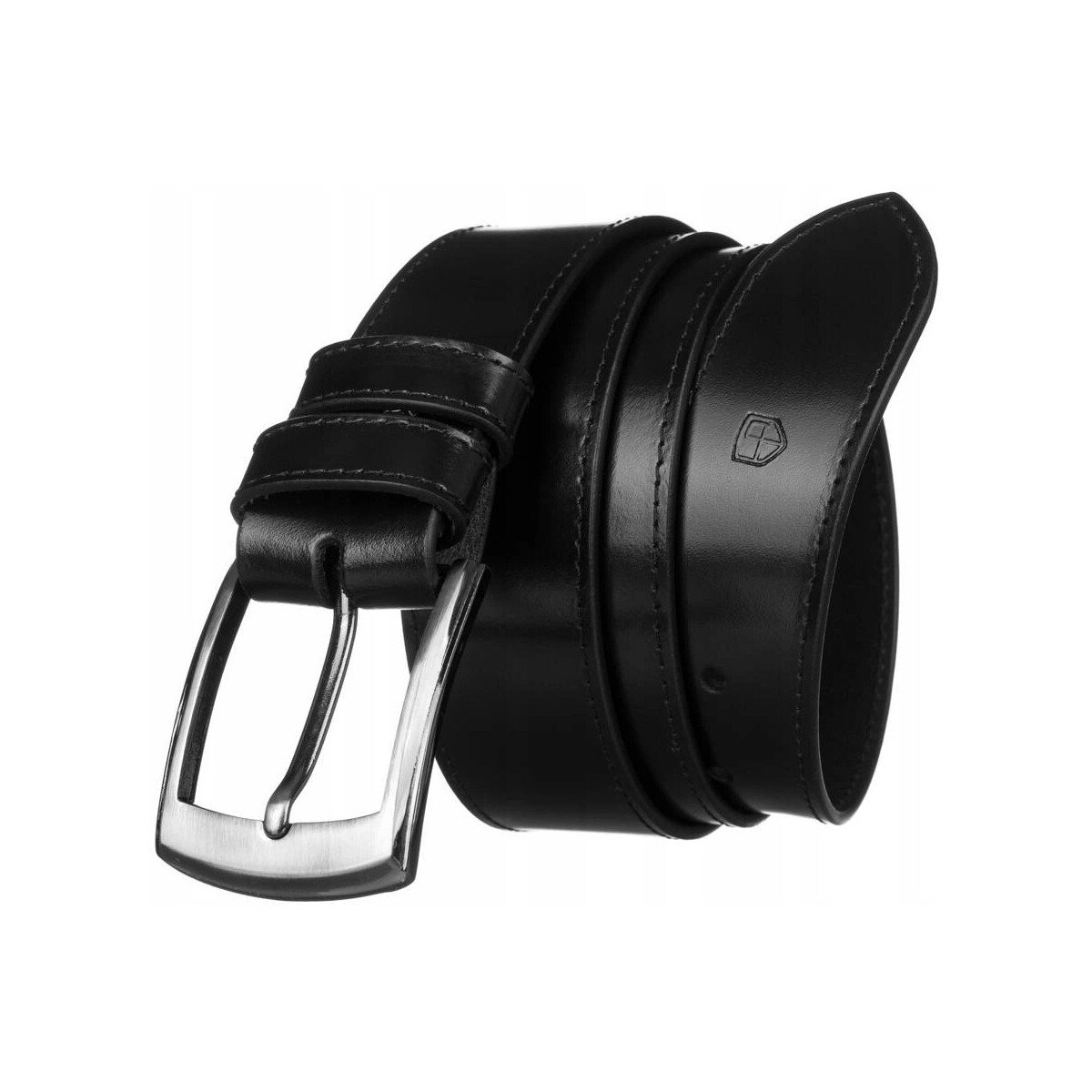 Peterson  Pánský opasek s klasickou sponou Cheku černá  Černá