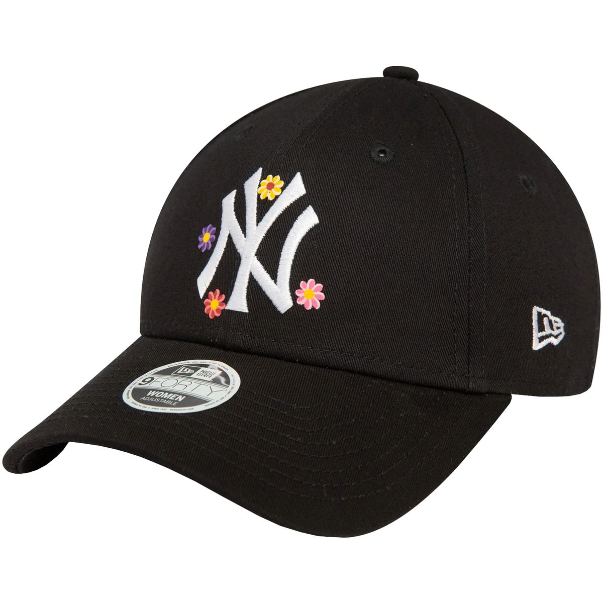 New-Era  9FORTY New York Yankees Floral All Over Print Cap  Černá