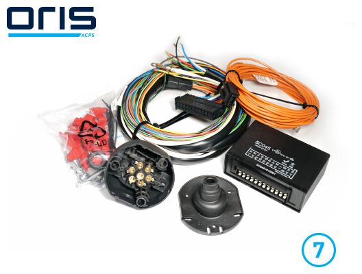 Elektrická sada, tažné zařízení ACPS-ORIS 022-007