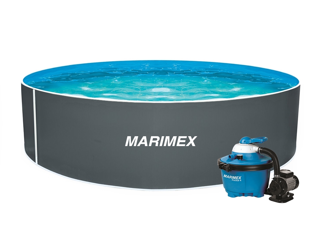 Bazén Marimex Orlando 3,66x1,07 m s pískovou filtrací a příslušenstvím