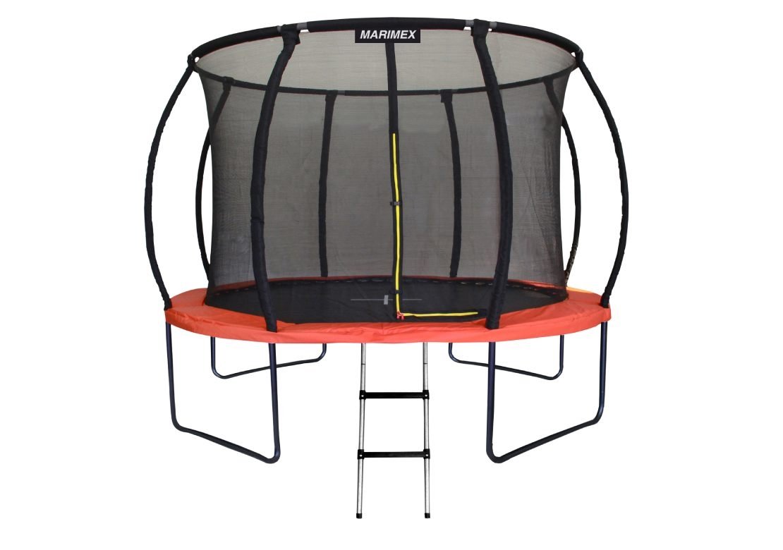 Trampolína Marimex Premium 396 cm + vnitřní ochranná síť + schůdky ZDARMA