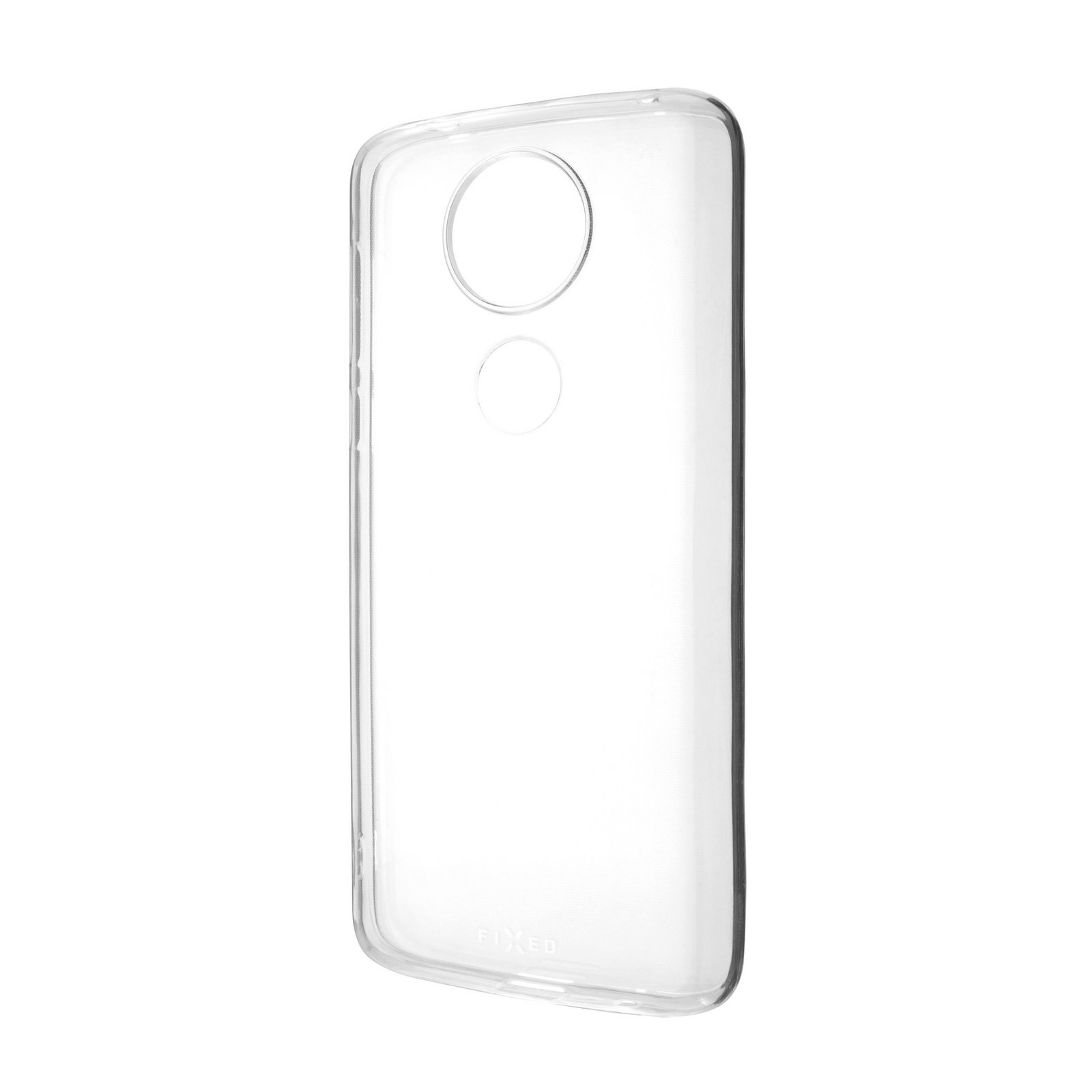 Silikonové pouzdro FIXED pro Motorola Moto E5 Plus, čiré