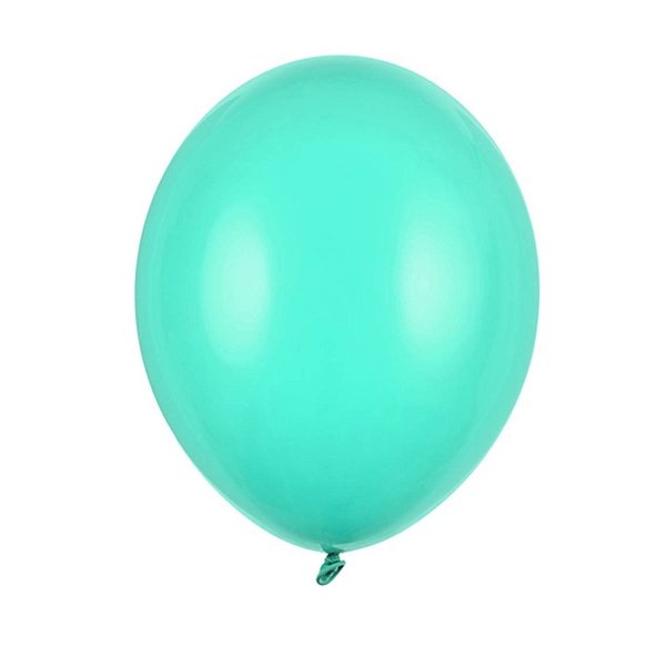 Balónek latexový 23 cm mint 1 ks