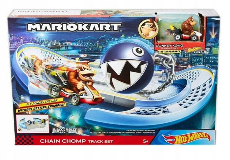 MPK Toys Hračka Hot Wheels - Mario Kart Revenge Track Asst - Donkey Kong