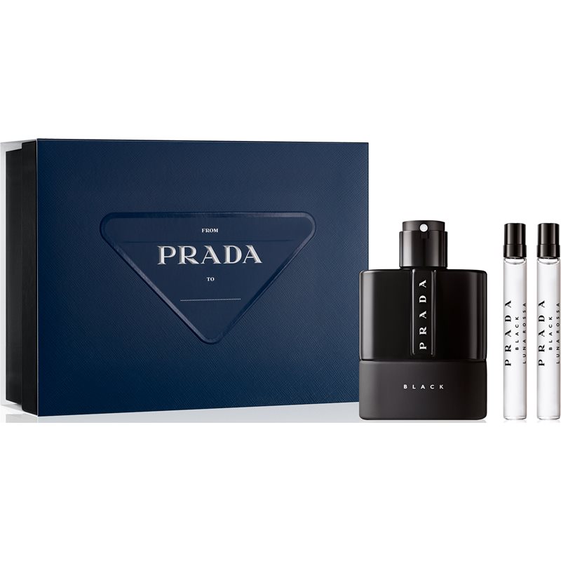 Prada Luna Rossa Black dárková sada pro muže