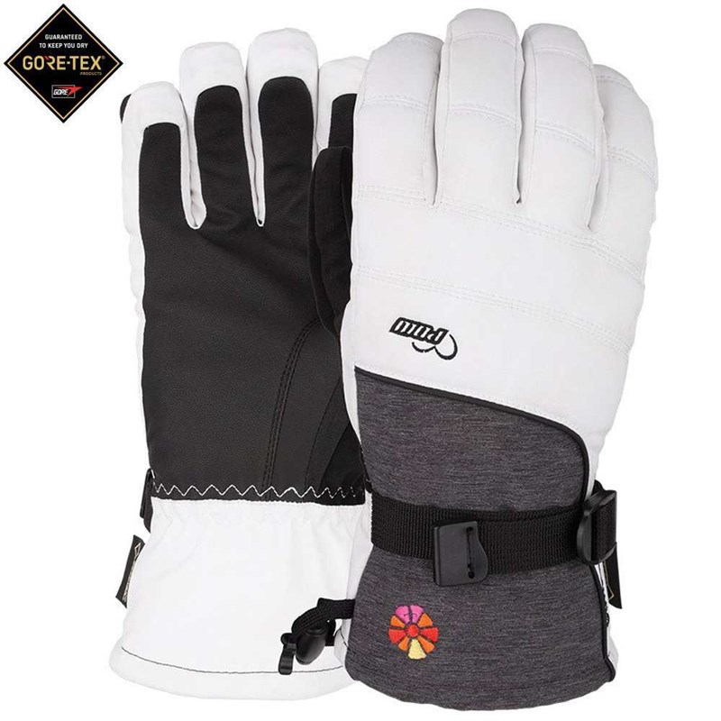 rukavice POW - Ws Falon GTX Glove White (B4BC) (Short) (WH) velikost: M