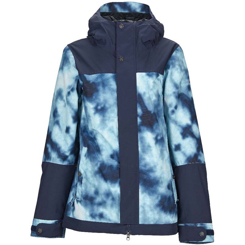 bunda NIKITA - Sequoia Jacket Shell Tie Dye- Navy (TIE) velikost: S