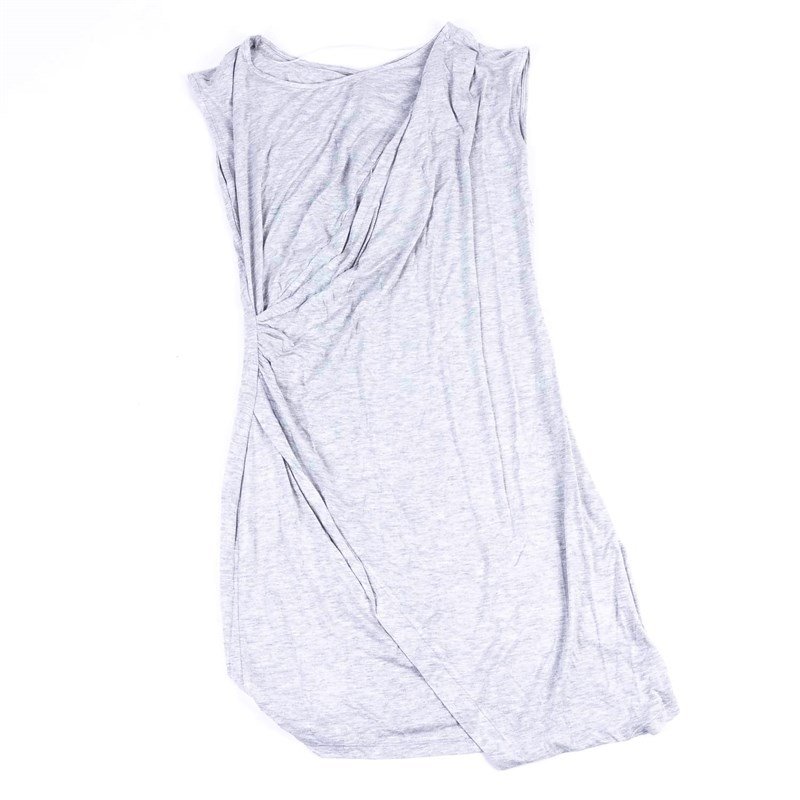 šaty BENCH - Asymmetric Jersey Dress Summer Grey Marl (MA1026) velikost: M