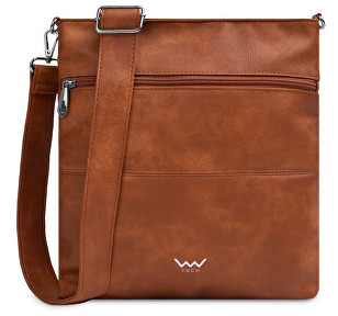 Vuch Dámská crossbody kabelka Prisco Brown