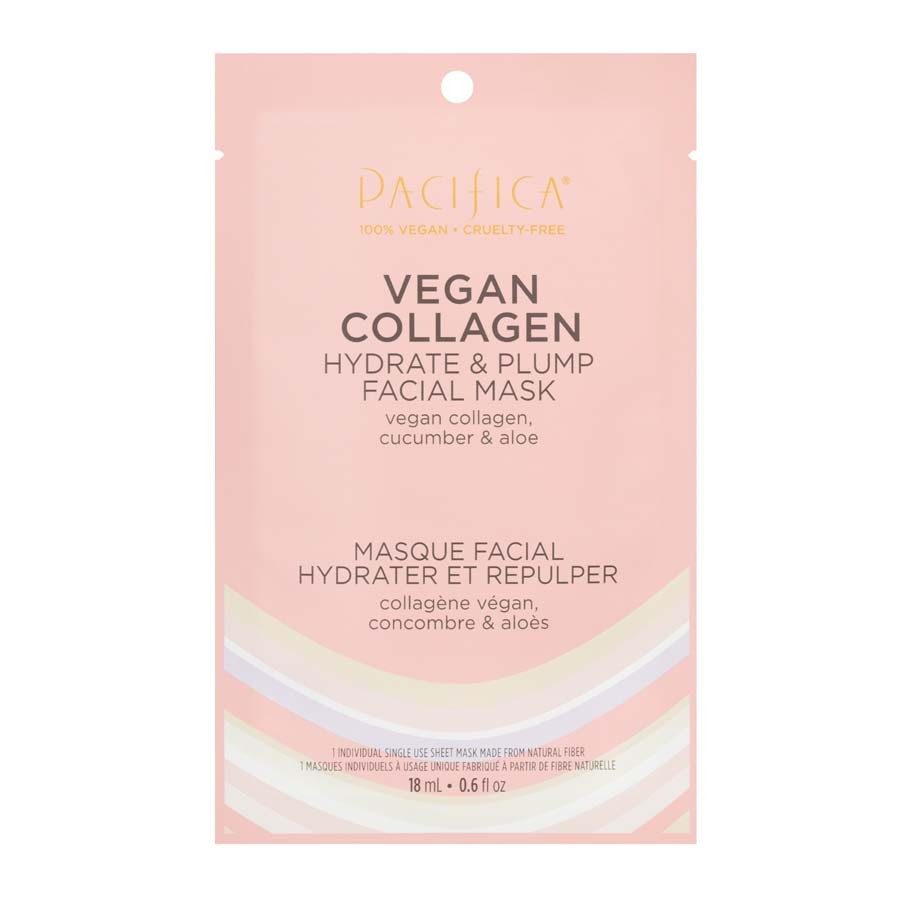 Pacifica Beauty Vegan Collagen Hydrate & Plump Mask Maska Na Obličej 18 ml