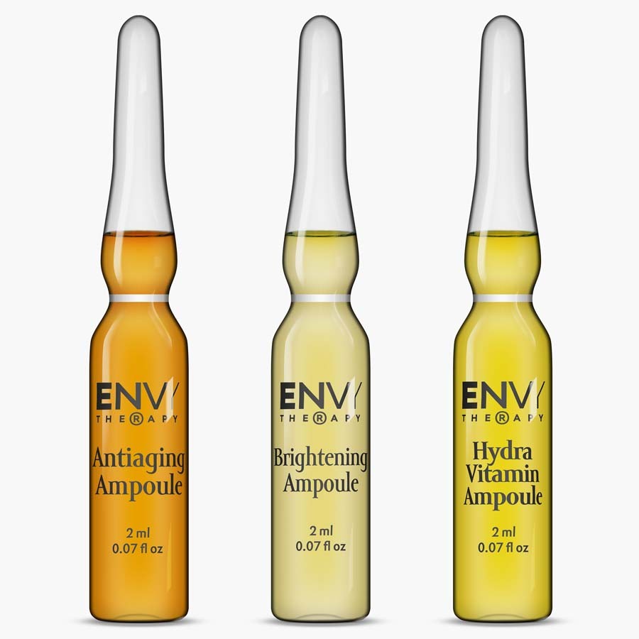 Envy Therapy Face Ampoules Trial Kit Pleťová Kúra Na Obličej 6 ml