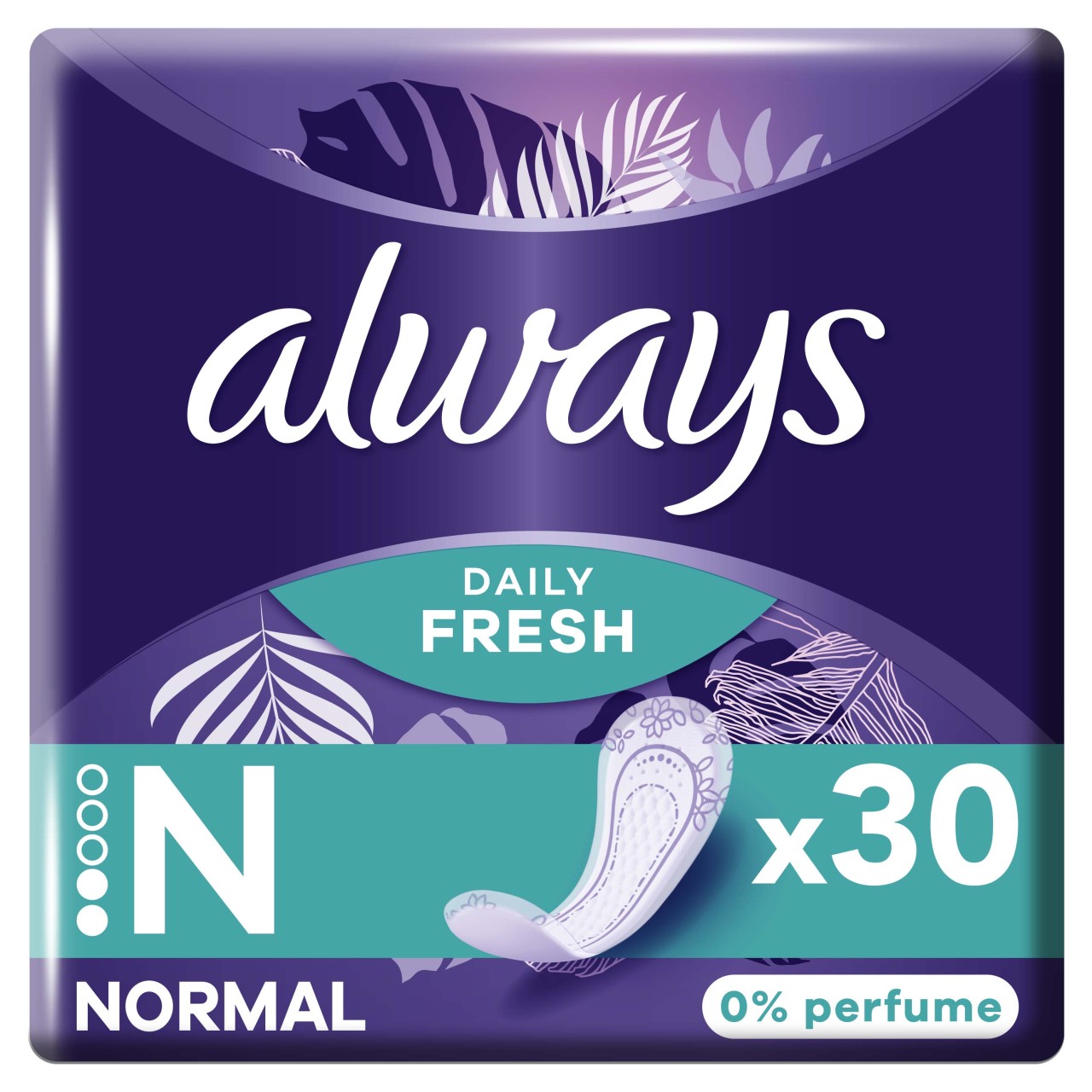 Always Intimky Daily Fresh Normal Hygienické Potřeby 1 kus