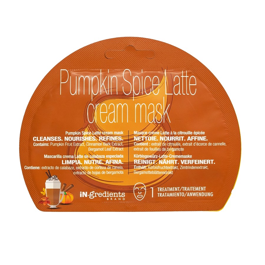 masqueBAR Pumpkin Spice Latte Cream Mask Maska Na Obličej 1 kus
