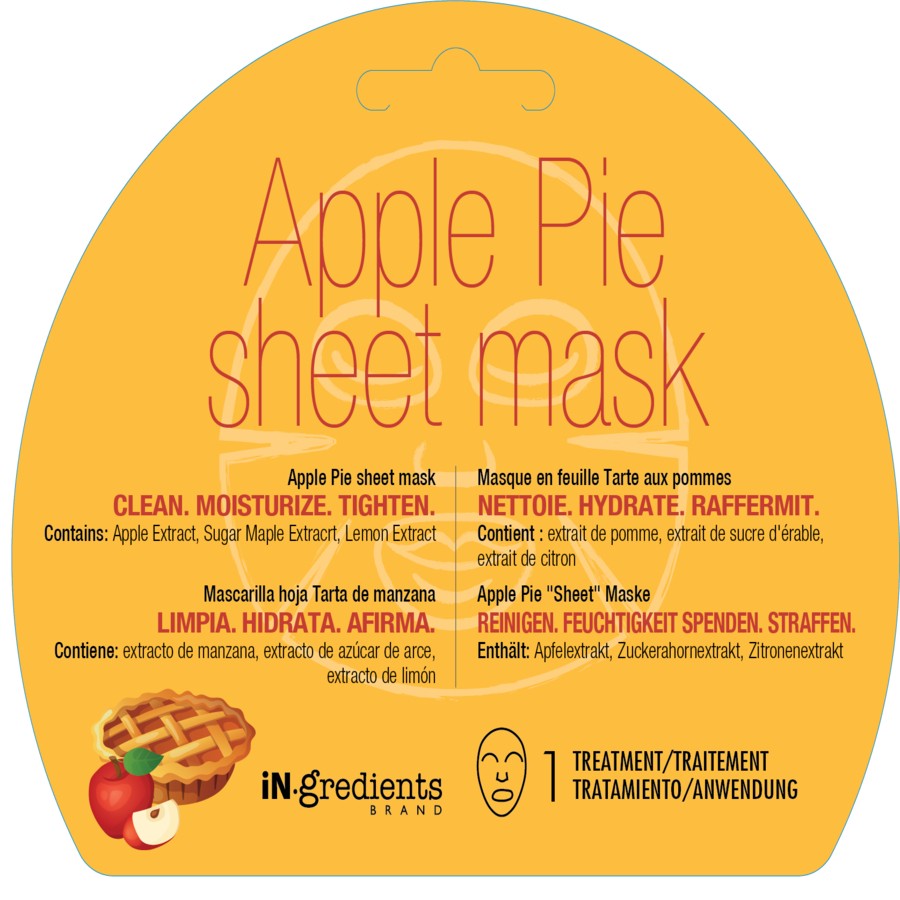 masqueBAR Apple Pie Sheet Mask Maska Na Obličej 1 kus
