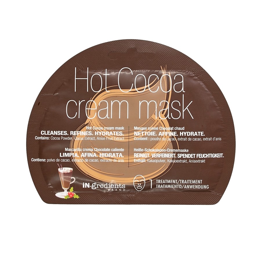 masqueBAR Hot Cocoa Cream Mask Maska Na Obličej 1 kus