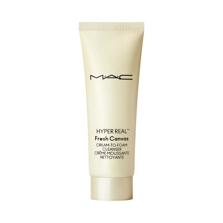 MAC Hyper Real Fresh Canvas Cream-To-Foam Cleanser Mini Čištění Obličeje 30 ml