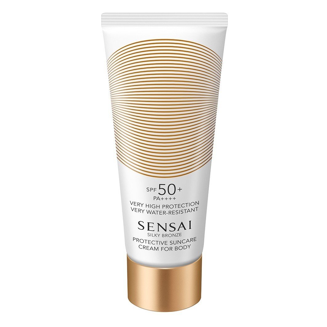 SENSAI Silky Bronze Protective Suncare Cream For Body 50+ Krém Na Opalování 150 ml