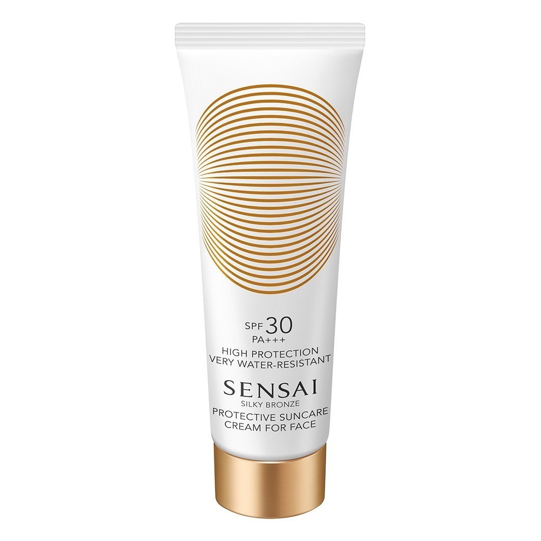 SENSAI Silky Bronze Protective Suncare Cream For Face 30 Krém Na Opalování 50 ml