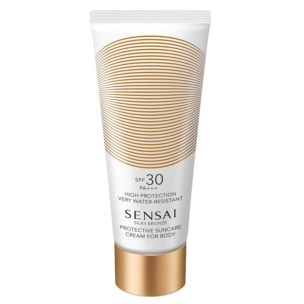 SENSAI Silky Bronze Protective Suncare Cream For Body 30 Krém Na Opalování 150 ml