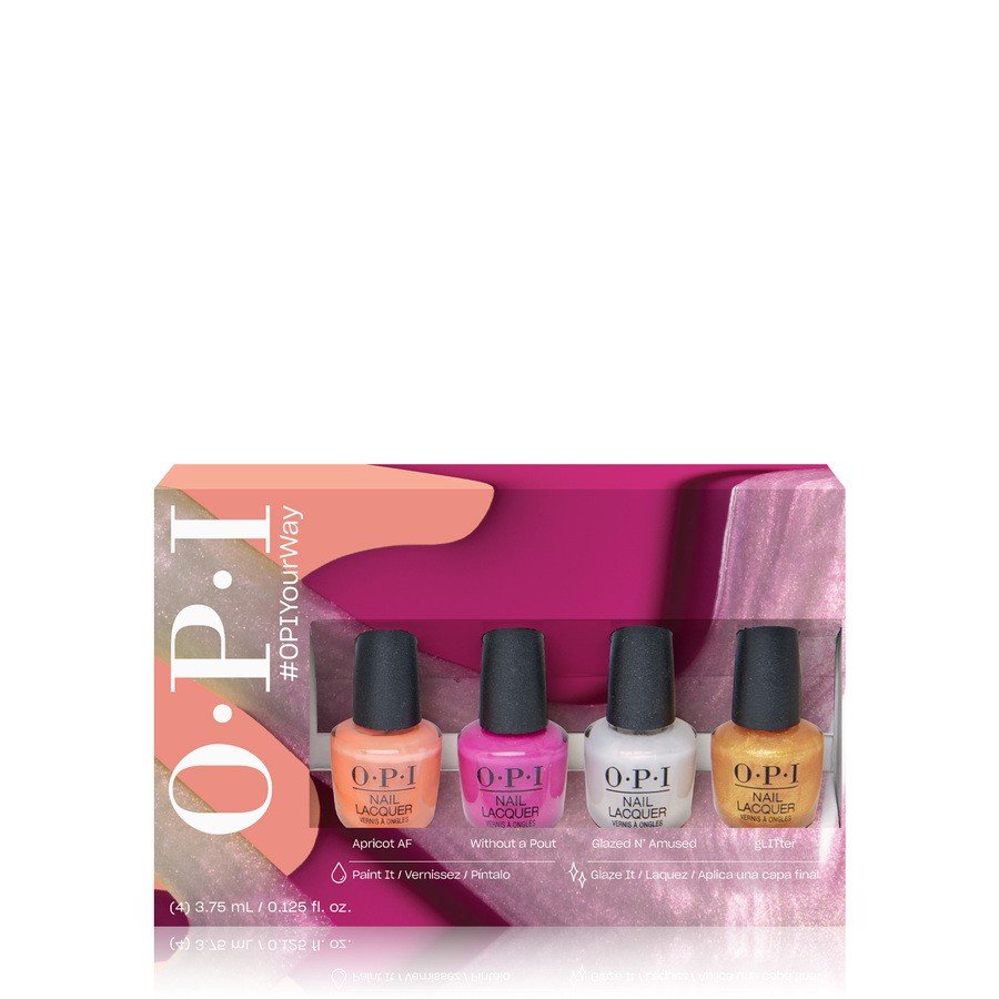 OPI Nail Lacquer Spring 24 4Pc Mini-Pack Lak Na Nehty 1 kus