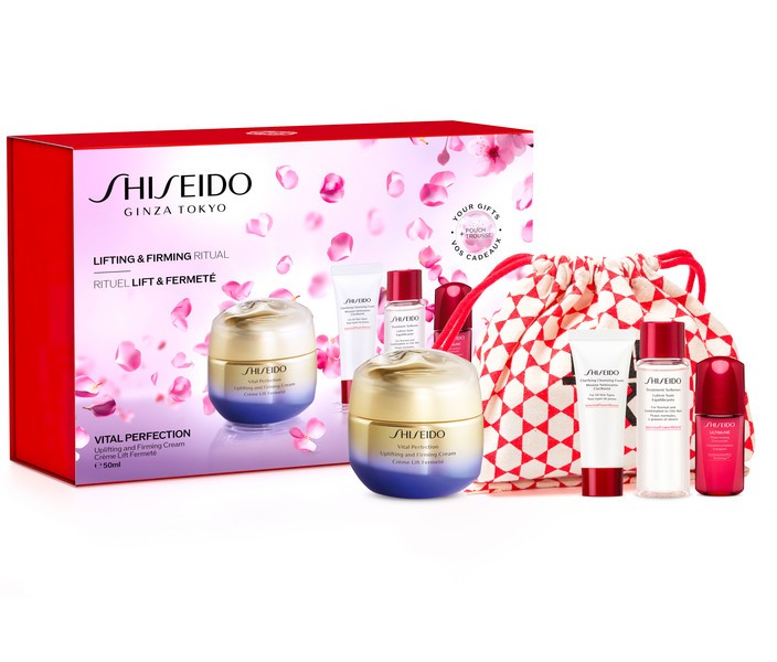 Shiseido Lifting & Firming Ritual Vital Perfection Set Péče O pleť Obličeje 1 kus