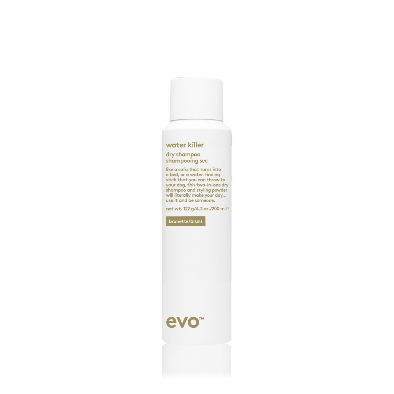 EVO Water Killer Dry Shampoo Brunette Suchý Šampon 200 ml