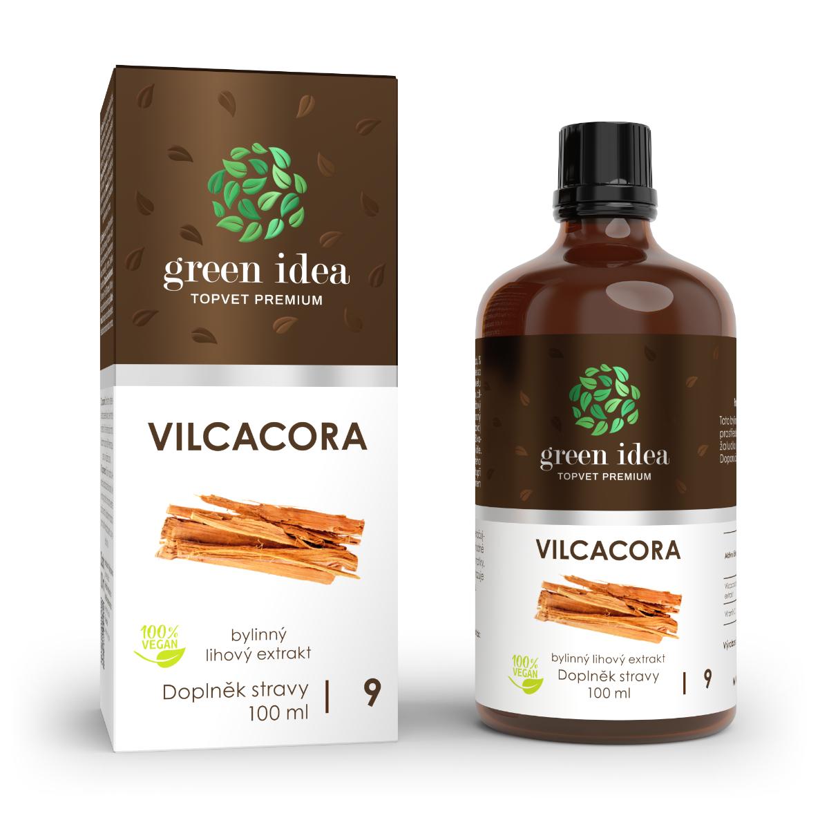Green Idea Vilcacora Bylinný lihový extrakt 100 ml