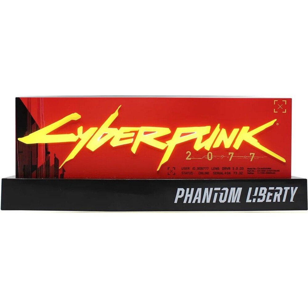 Lampička Cyberpunk 2077 - Phantom Liberty Logo