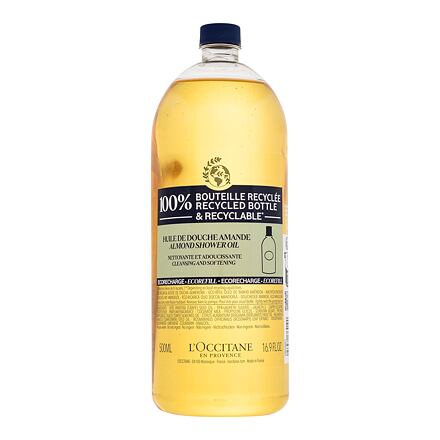 L'Occitane Almond (Amande) Shower Oil Ecorefill sprchový olej náplň 500 ml pro ženy