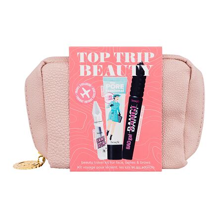 Benefit Top Trip Beauty : podkladová báze pod make-up The Porefessional Pore Primer 22 ml + gel na obočí Gimme Brow Brow Volumizing Fiber Gel 3 g 3 Neutral Light Brown + řasenka Bad Gal Bang! Volumizing Mascara 8,5 g Intense Pitch Black